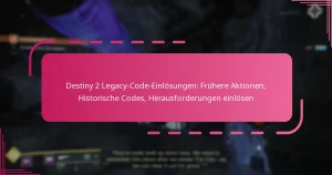 Destiny 2 Legacy-Code-Einlösungen: Frühere Aktionen, Historische Codes, Herausforderungen einlösen