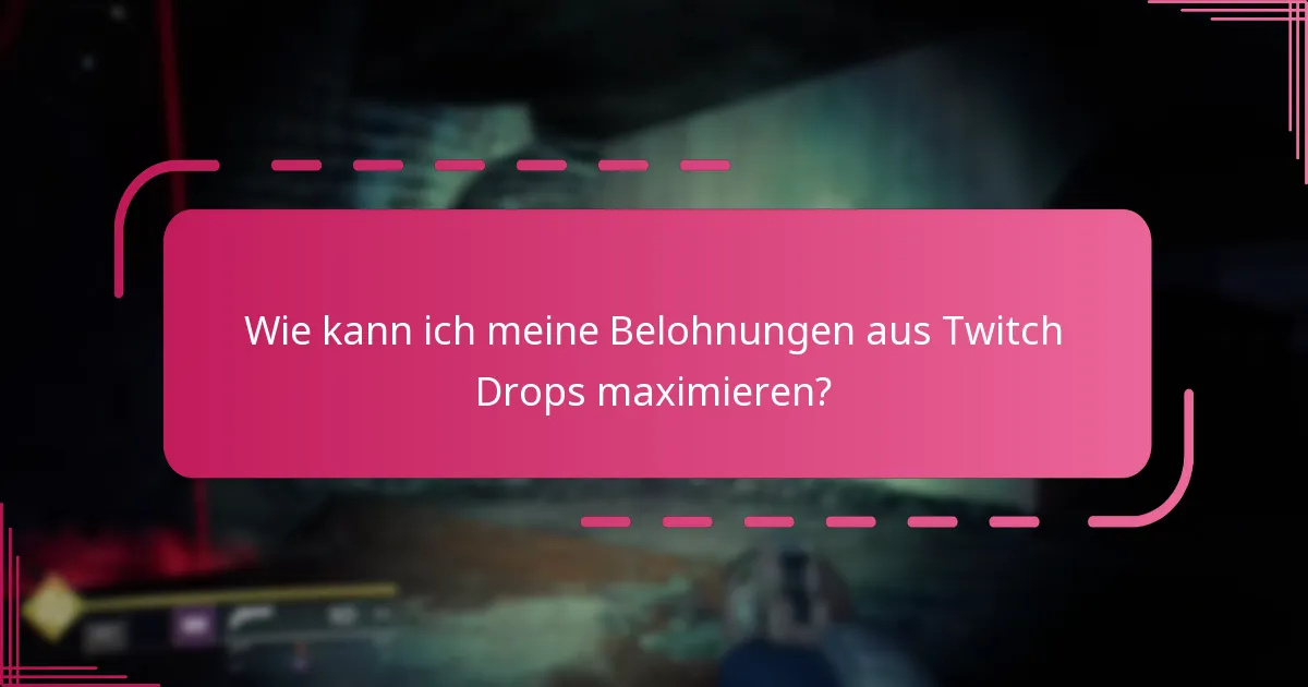 Was sind die bevorstehenden Twitch Drop-Events für Destiny 2?